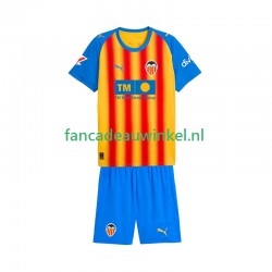 Valencia CF Wedstrijdshirt met Korting 3rd Kind 2025-26 Korte Mouw