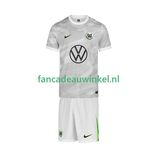VfL Wolfsburg Wedstrijdshirt met Korting Uit Kind 2025-26 Korte Mouw
