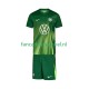VfL Wolfsburg Wedstrijdshirt met Korting Thuis Kind 2025-26 Korte Mouw
