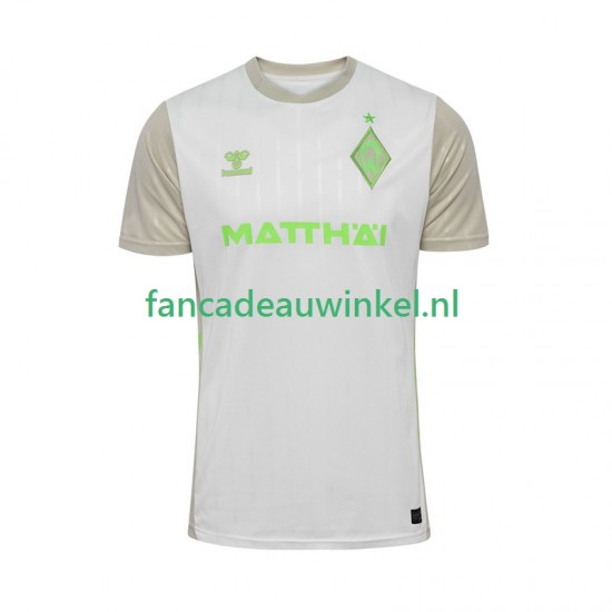 Wedstrijdshirt met Korting Werder Bremen Uit Heren 2025-26 Korte Mouw