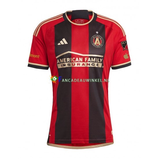 Atlanta United Wedstrijdshirt met Korting Thuis Heren 2023-24 Korte Mouw