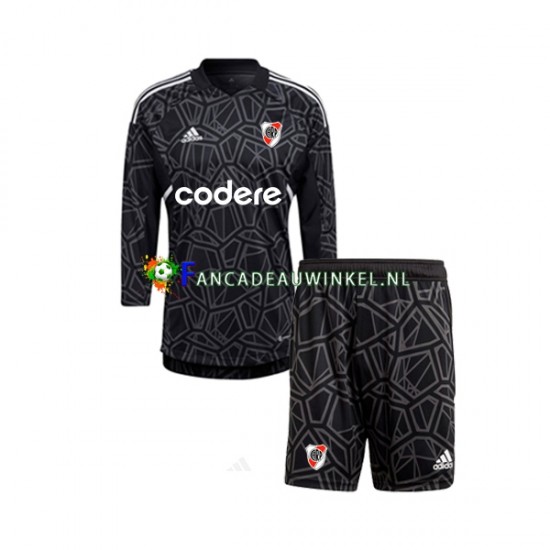 CA River Plate Wedstrijdshirt met Korting Keepersshirt Thuis Kind 2023 Lange Mouw