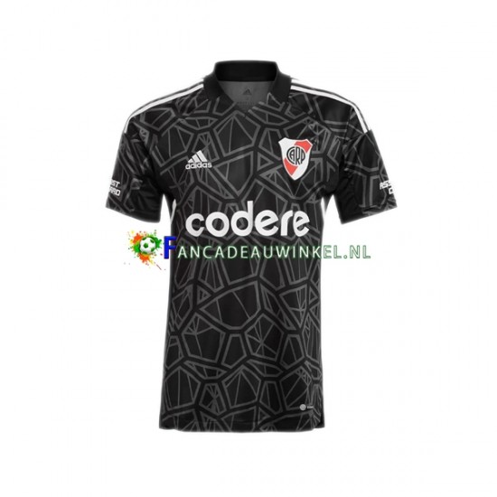 CA River Plate Wedstrijdshirt met Korting Keepersshirt Thuis Heren 2023 Korte Mouw