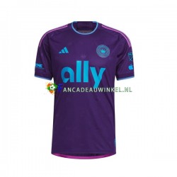 Charlotte FC Wedstrijdshirt met Korting Uit Heren 2023-24 Korte Mouw