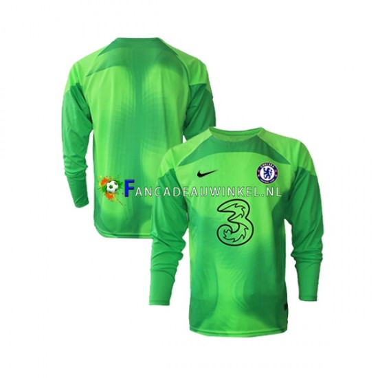 Chelsea Wedstrijdshirt met Korting Keepersshirt 3rd Heren 2022-23 Lange Mouw