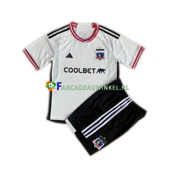 Colo-Colo Wedstrijdshirt met Korting Thuis Kind 2023 Korte Mouw