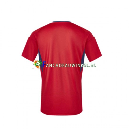 Costa Rica Wedstrijdshirt met Korting Thuis Heren 2023 Korte Mouw