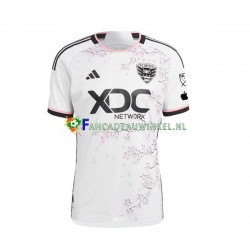 DC United Wedstrijdshirt met Korting Uit Heren 2023-24 Korte Mouw