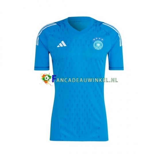 Duitsland Wedstrijdshirt met Korting Keepersshirt Thuis Heren WK 2022 Korte Mouw