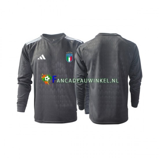 Italië Wedstrijdshirt met Korting Keepersshirt Uit Heren 2023 Lange Mouw