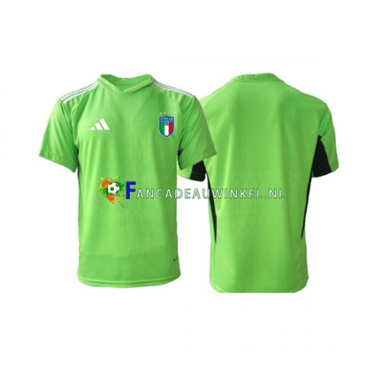 Italië Wedstrijdshirt met Korting Keepersshirt Thuis Heren 2023 Korte Mouw