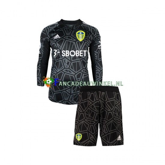 Leeds United Wedstrijdshirt met Korting Keepersshirt Thuis Kind 2022-23 Lange Mouw