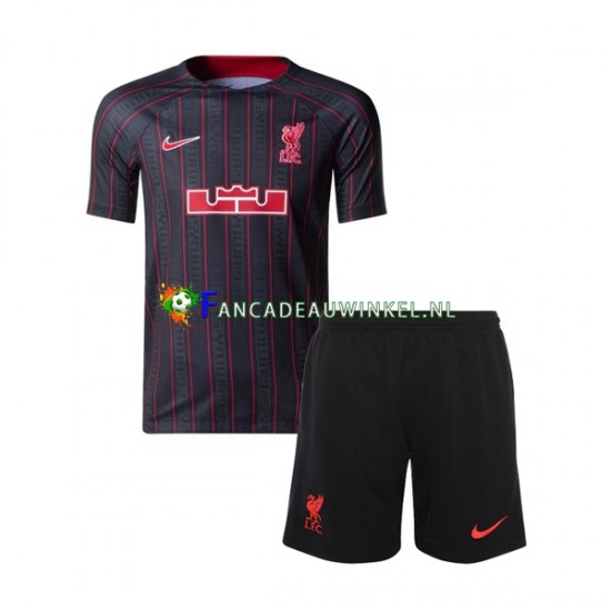 Liverpool Wedstrijdshirt met Korting x LeBron James Thuis Kind 2022-23 Korte Mouw