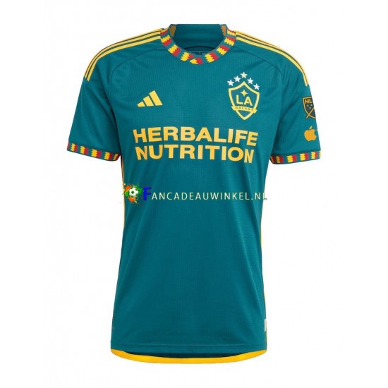 Los Angeles Galaxy Wedstrijdshirt met Korting Uit Heren 2023-24 Korte Mouw