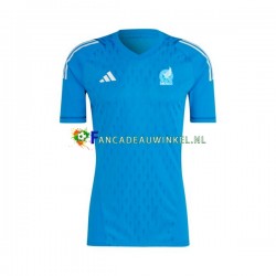 Mexico Wedstrijdshirt met Korting Keepersshirt Uit Heren 2022 Korte Mouw