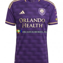 Orlando City SC Wedstrijdshirt met Korting Thuis Heren 2023-24 Korte Mouw