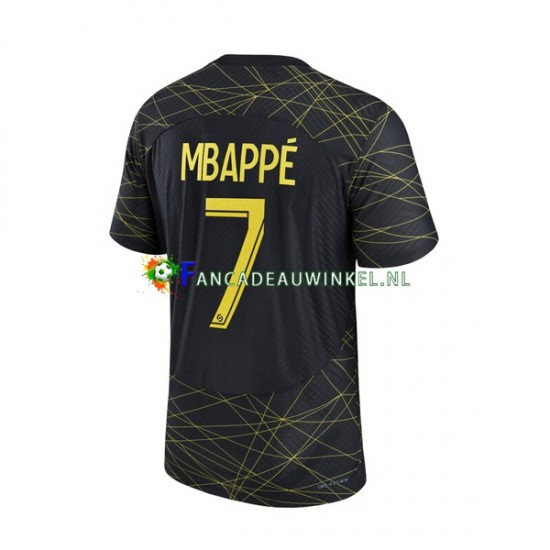 Paris Saint-Germain Wedstrijdshirt met Korting Mbappé 7 Vierde Heren 2022-23 Korte Mouw