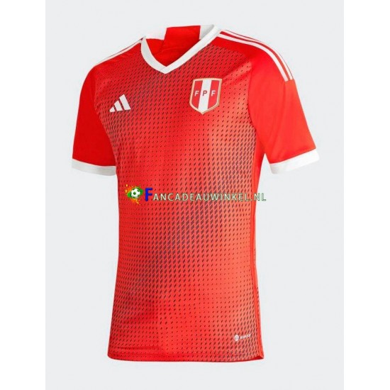 Peru Wedstrijdshirt met Korting Uit Heren 2023 Korte Mouw