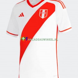 Peru Wedstrijdshirt met Korting Thuis Heren 2023 Korte Mouw