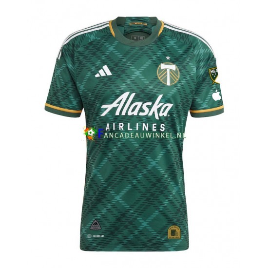 Portland Timbers Wedstrijdshirt met Korting Thuis Heren 2023-24 Korte Mouw