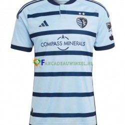 Sporting Kansas City Wedstrijdshirt met Korting Thuis Heren 2023-24 Korte Mouw