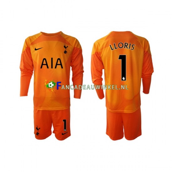 Tottenham Hotspur Wedstrijdshirt met Korting Hugo Lloris 1 Keepersshirt 3rd Kind 2022-23 Lange Mouw