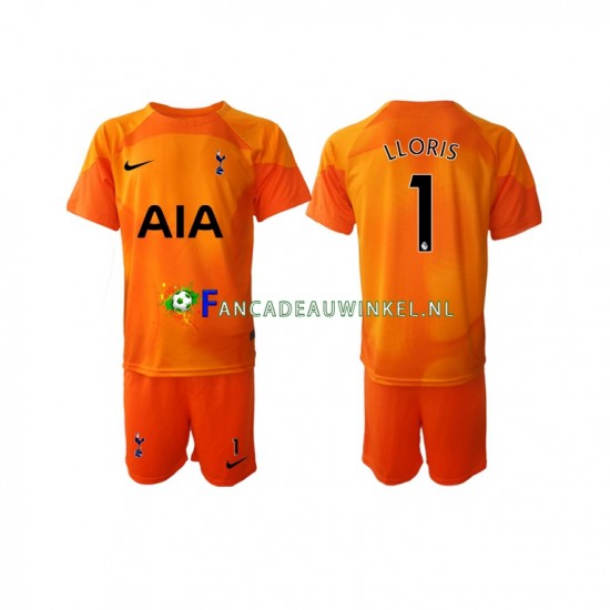 Tottenham Hotspur Wedstrijdshirt met Korting Hugo Lloris 1 Keepersshirt 3rd Kind 2022-23 Korte Mouw