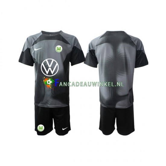 VfL Wolfsburg Wedstrijdshirt met Korting Keepersshirt Thuis Kind 2022-23 Korte Mouw