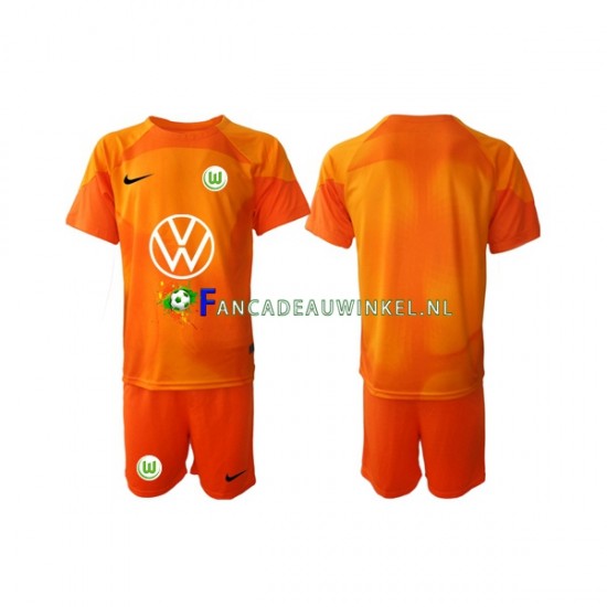 VfL Wolfsburg Wedstrijdshirt met Korting Keepersshirt 3rd Kind 2022-23 Korte Mouw