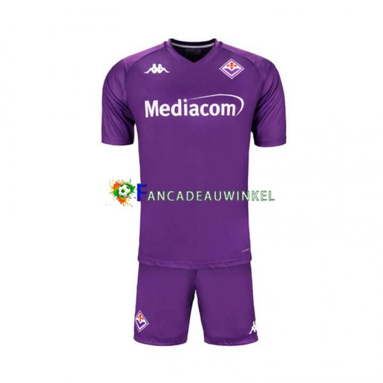 Fiorentina Wedstrijdshirt met Korting Thuis Kind 2024-25 Korte Mouw