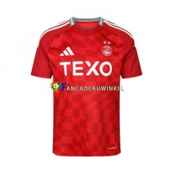 Aberdeen Wedstrijdshirt met Korting Thuis Heren 2024-25 Korte Mouw