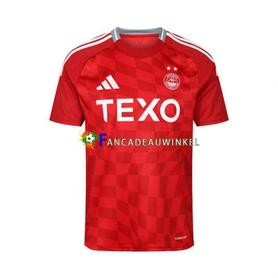 Aberdeen Wedstrijdshirt met Korting Thuis Heren 2024-25 Korte Mouw