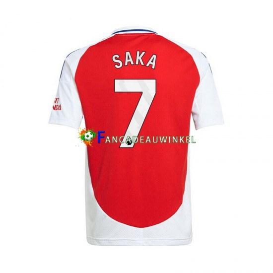 Arsenal Wedstrijdshirt met Korting Bukayo Saka 7 Thuis Heren 2024-25 Korte Mouw