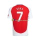 Arsenal Wedstrijdshirt met Korting Bukayo Saka 7 Thuis Heren 2024-25 Korte Mouw