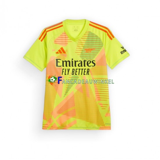 Arsenal Wedstrijdshirt met Korting Keepersshirt Thuis Heren 2024-25 Korte Mouw