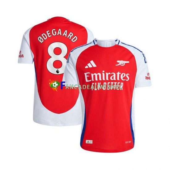 Arsenal Wedstrijdshirt met Korting Martin Odegaard 8 Thuis Heren 2024-25 Korte Mouw