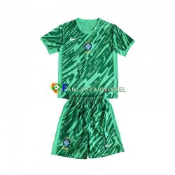 Brazilië Wedstrijdshirt met Korting Keepersshirt 3rd Kind 2024 Korte Mouw