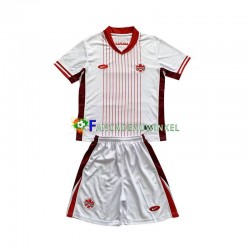 Canada Wedstrijdshirt met Korting Uit Kind 2024 Korte Mouw