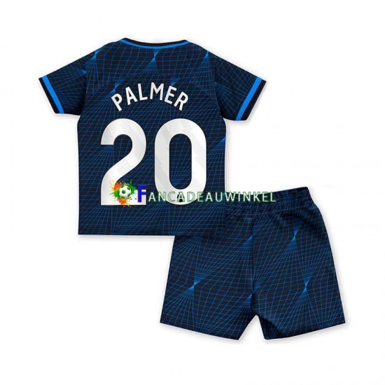 Chelsea Wedstrijdshirt met Korting Cole Palmer 20 Uit Kind 2023-24 Korte Mouw