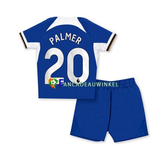 Chelsea Wedstrijdshirt met Korting Cole Palmer 20 Thuis Kind 2023-24 Korte Mouw