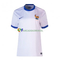 Frankrijk Wedstrijdshirt met Korting Uit Dames EK 2024 Korte Mouw