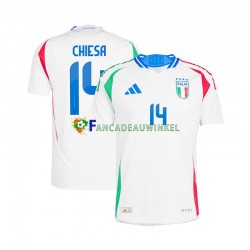 Italië Wedstrijdshirt met Korting Chiesa 14 Uit Heren EK 2024 Korte Mouw