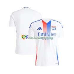 Olympique Lyonnais Wedstrijdshirt met Korting Thuis Heren 2024-25 Korte Mouw
