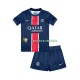 Paris Saint-Germain Wedstrijdshirt met Korting Thuis Kind 2024-25 Korte Mouw