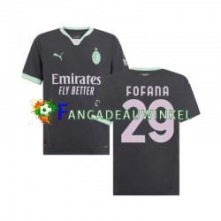 AC Milan Wedstrijdshirt met Korting Fofana 29 3rd Heren 2024-25 Korte Mouw