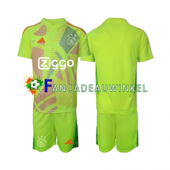 AFC Ajax Wedstrijdshirt met Korting Keepersshirt 3rd Kind 2024-25 Korte Mouw