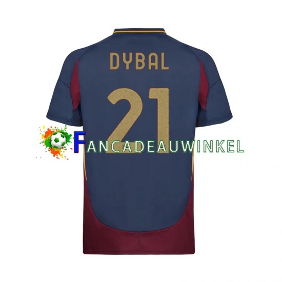 AS Roma Wedstrijdshirt met Korting Paulo Dybala 21 3rd Heren 2024-25 Korte Mouw