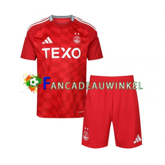 Aberdeen Wedstrijdshirt met Korting Thuis Kind 2024-25 Korte Mouw