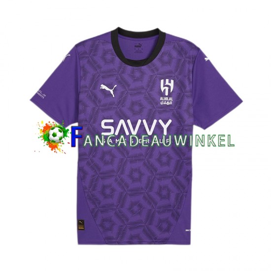 Al Hilal Wedstrijdshirt met Korting 3rd Heren 2024-25 Korte Mouw