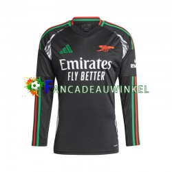 Arsenal Wedstrijdshirt met Korting Uit Heren 2024-25 Lange Mouw